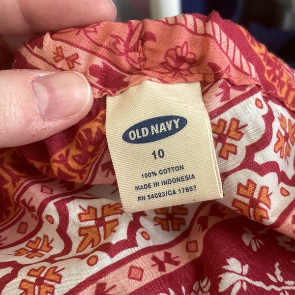 Old Navy Patterned Maxi Skirt Size 10 - Picture 3 of 3